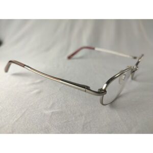 IZOD‎ X71 Pewter Metal Oval Eyeglass Frames 43-18-120 Small Fit